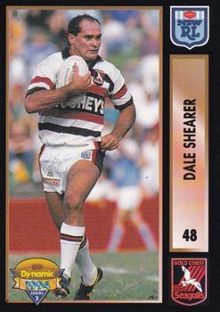 1994 Dynamic Rugby League Series 2 #48 Dale Shearer Front